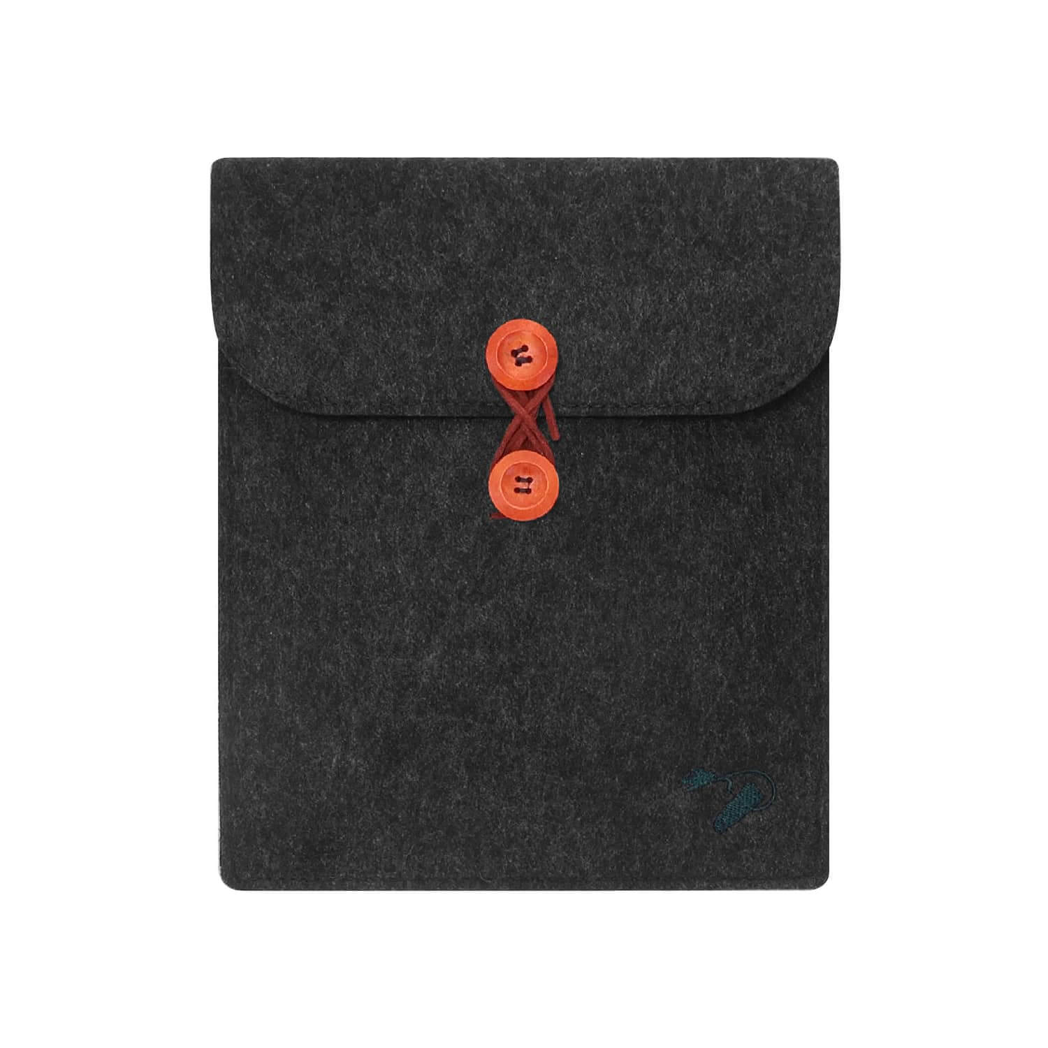 Felt case tablet 9.7 - travel darkgrey 1