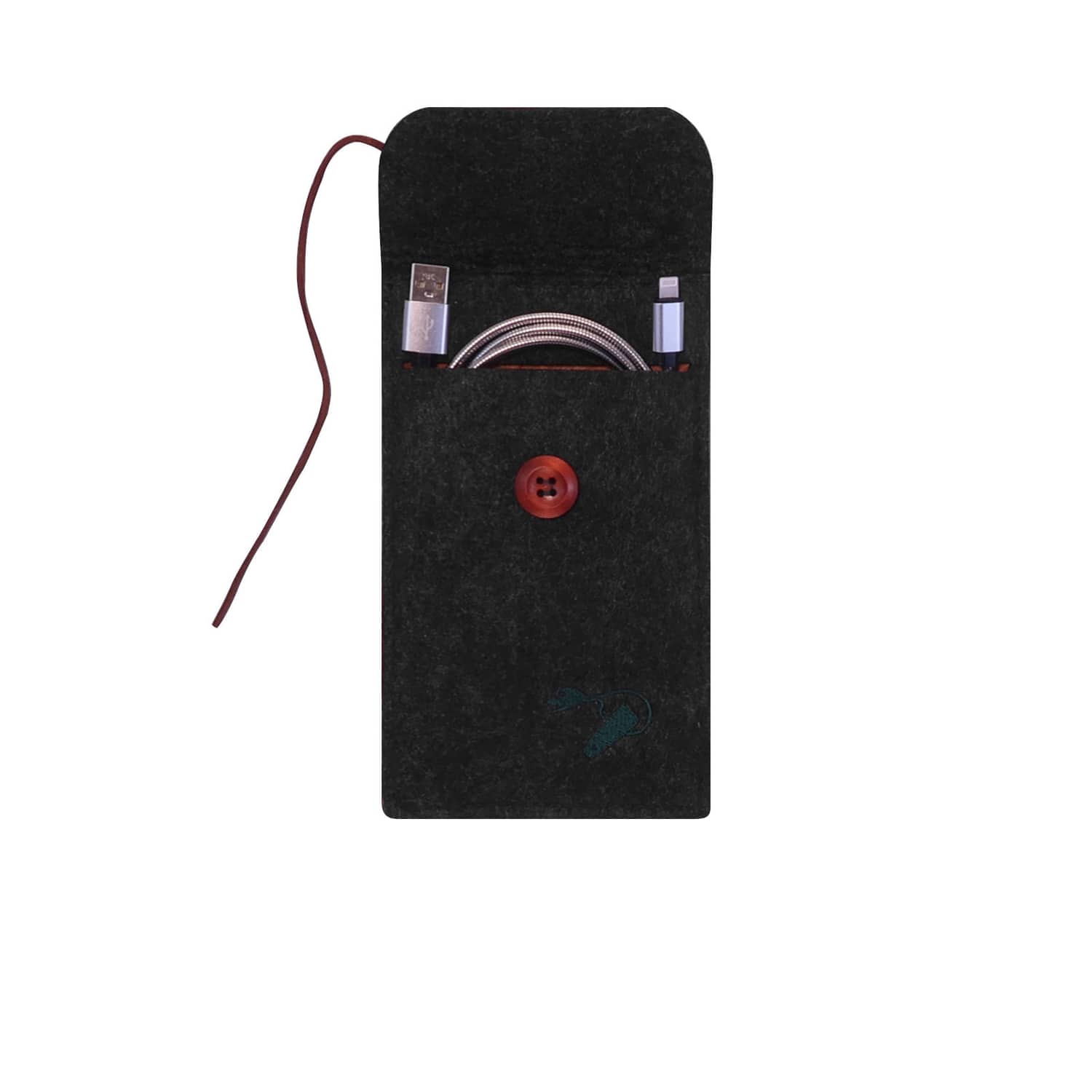 Felt case smartphone - travel darkgrey 4