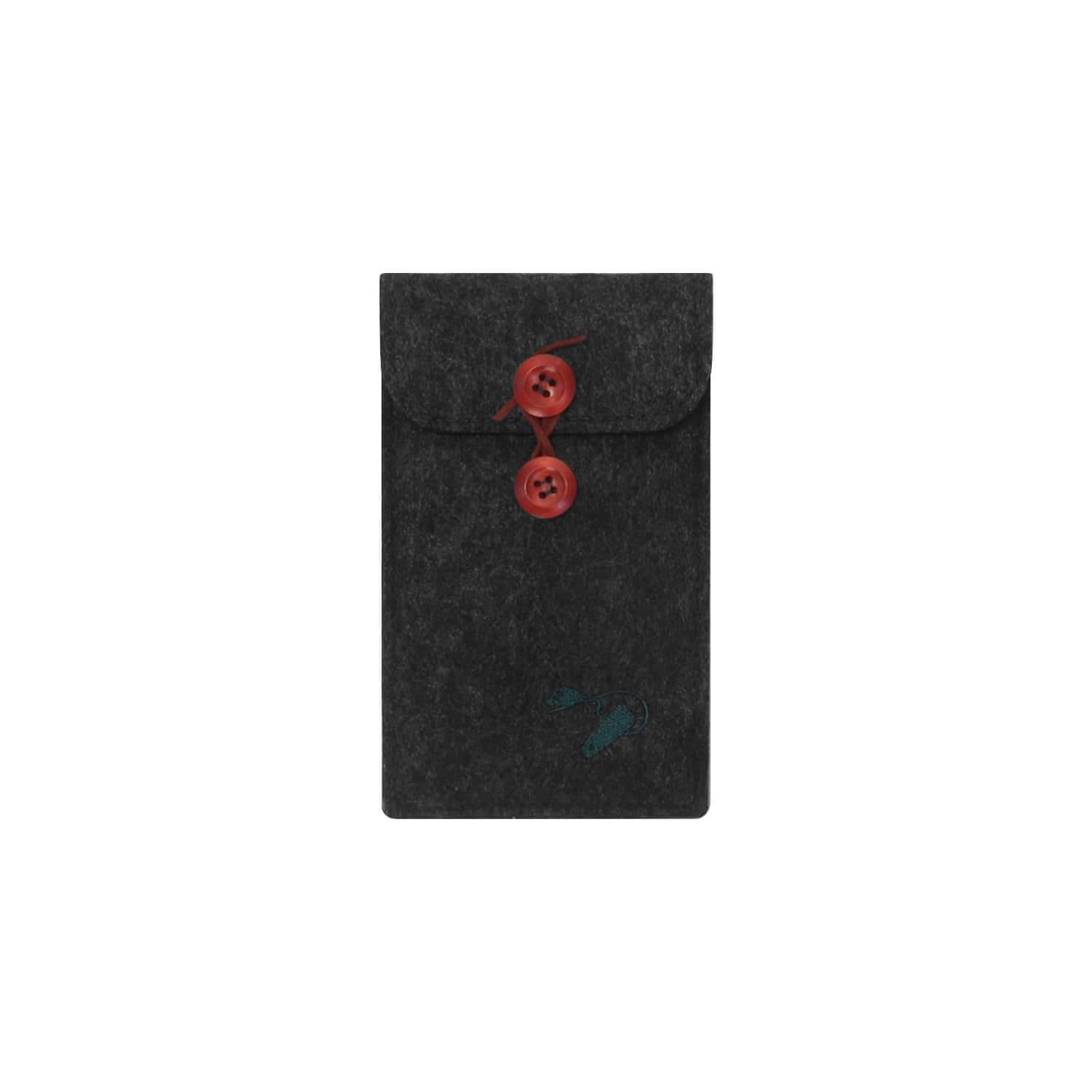 Felt case smartphone - travel darkgrey 1